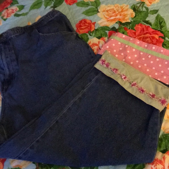 Quacker Factory Denim - Capri with Changeable Hem